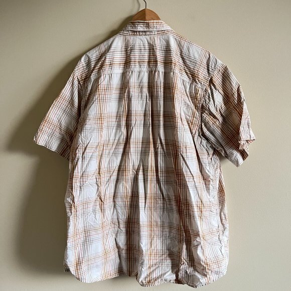 COLUMBIA OMNI-WICK ADVANCED EVAPORATION PLAID CHECKS BUTTON DOWN SHIRT TOP SZ XL - Picture 5 of 5